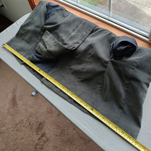 Fleet Street Flared Overcoat sz 6 removable liner hidden buttons vintage jacket - Picture 14 of 16